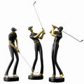 Nordic Golf Figure Ornaments Office Tabletop Study Living Room Home Decoration Golf Figure Resin Sculpture