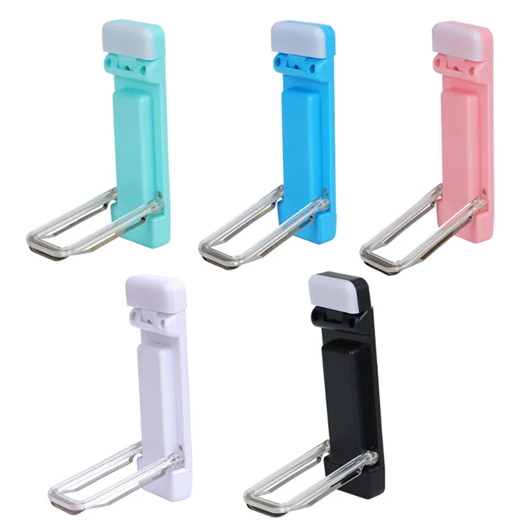 Customizable 400mAh Battery Powered 4 Light Colors USB Rechargeable Bookmark Style LED Book Reading Light with Clip