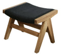 New Design Portable Modern High Quality Small Stools and Camp Footstool Made of Recycled Pine Fabric Microfiber for Living Room