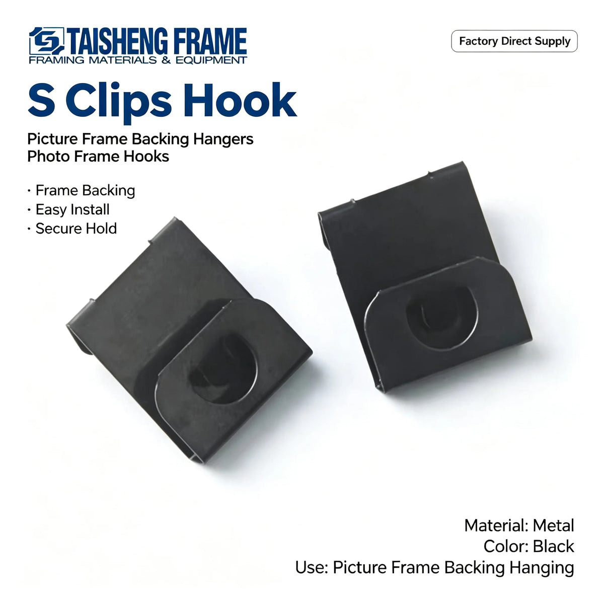 Picture Frame Backing Hangers Photo Frame Hooks S Clips Hook TS-K103 MegaBDM