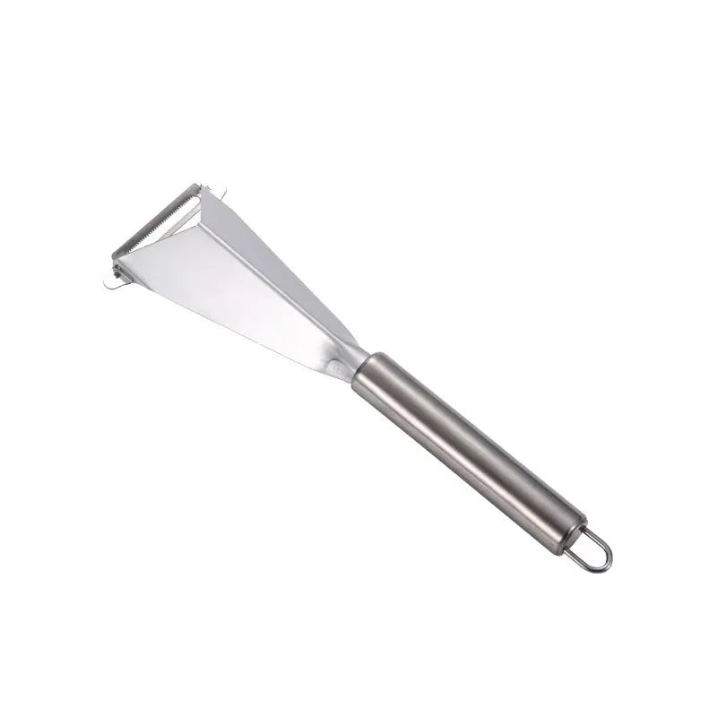 Stainless Steel Triangle Fruit Carving Knife Fruit Platter Artifact Triangle Vegetable Knife Non-slip Carving Blade