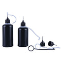 Wholesale Blacked Needle Tip Applicator Bottle Plastic Soft Squeeze PE 3ml-120ml Glue Containers for Chemical Packaging