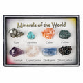 Crystal  Ore Specimens Set 8pcs Rock Mineral Collection Geology Crystals Natural Love Gemstone Folk Art 5 Boxes  Stone Crafts