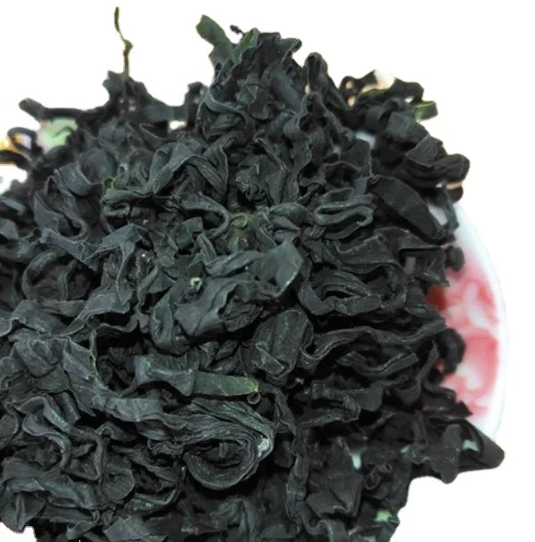 Raw Dry wakame Edible Sea Food Health Brown Seaweed Undaria Pinnatifida Dried Leaf Cuts Undaria Pinnatafida