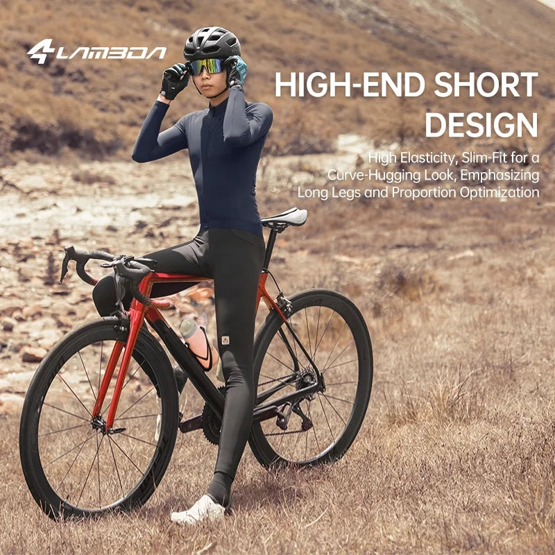 LAMEDA Road Bike Gear Men Winter Long Sleeve Thermal Cycling Jersey ODM Wholesale Training Bike Apparel Kit