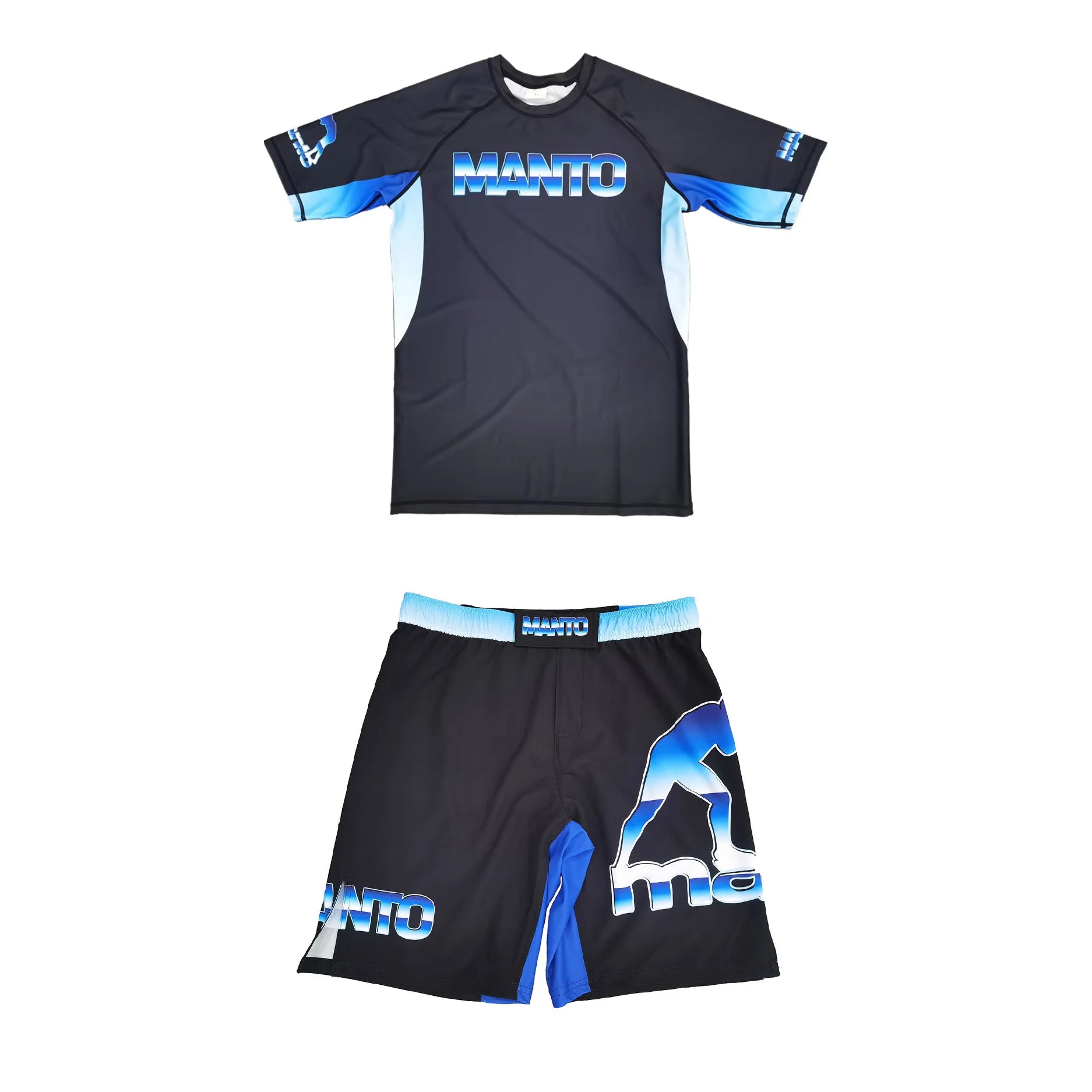 2025 New Custom Men's Rashguard+shorts Set for MMA Fight Wear for Jiu Jitsu & Grappling