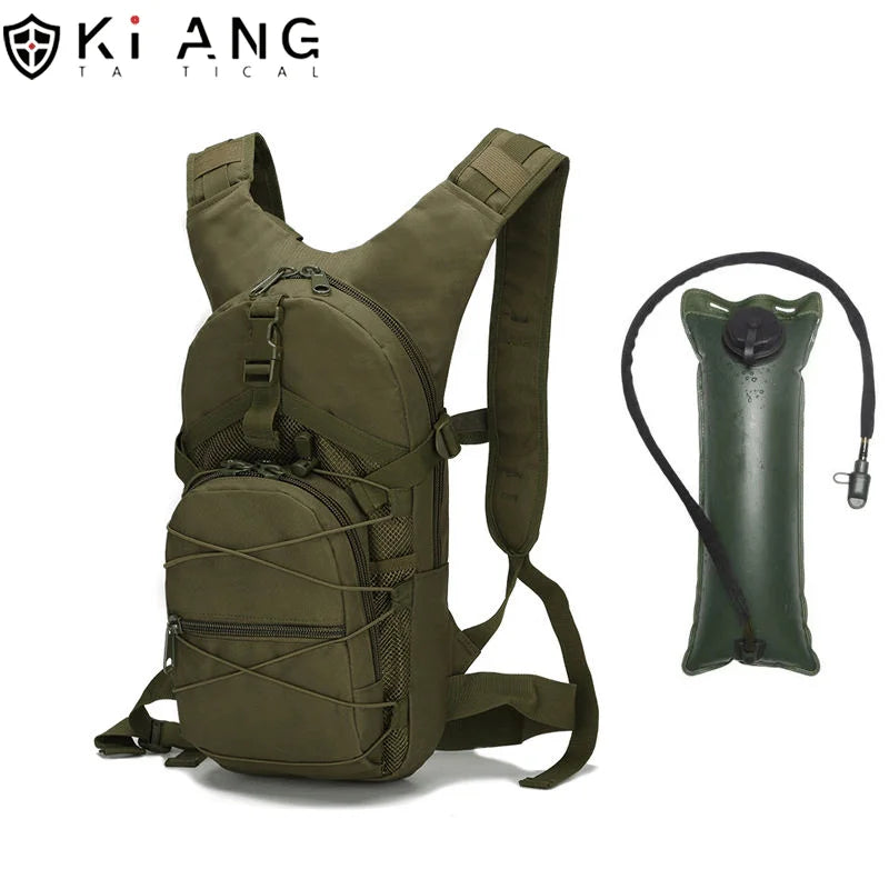 Outdoor Hunting Tactical Molle Nylon Camel Bag Hydration Backpack with Bladder Tactical 3L Water Bag