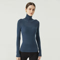 High Quality  Cashmere Pullover Top High Collar Turtleneck Undershirt Long Sleeve Woolen Cashmere Sweater Woman
