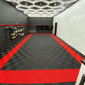 Factory Direct Sale Hexagonal Hexagonal Grid Ceiling Detail Honeycomb Led Light for Commercial Auto Show Floor