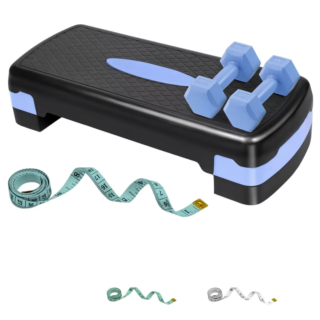 China Factory Adjustable Aerobic Stepper Aerobic Step Steppers Board Step Bench Mini Aerobic Stepper Platform for Sports