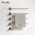CE and SAA Approved High End PVD Surface Modern Design Bath Towel Rack Warmer Electric Wall-mounted Towel Warmer Rack