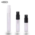 1 2 3 5ml Crimp Sample Perfume Spray Bottle Cosmetics Packaging Empty Small Clear Borosilicate Glass Perfume Skin Care Serum
