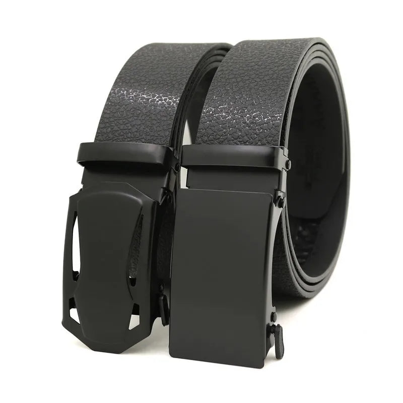 YiWu LQbelt Factory PVC Plastic Belt Man's Automatic Buckle Belt Wholesale Cheap Belts for Men Rubber