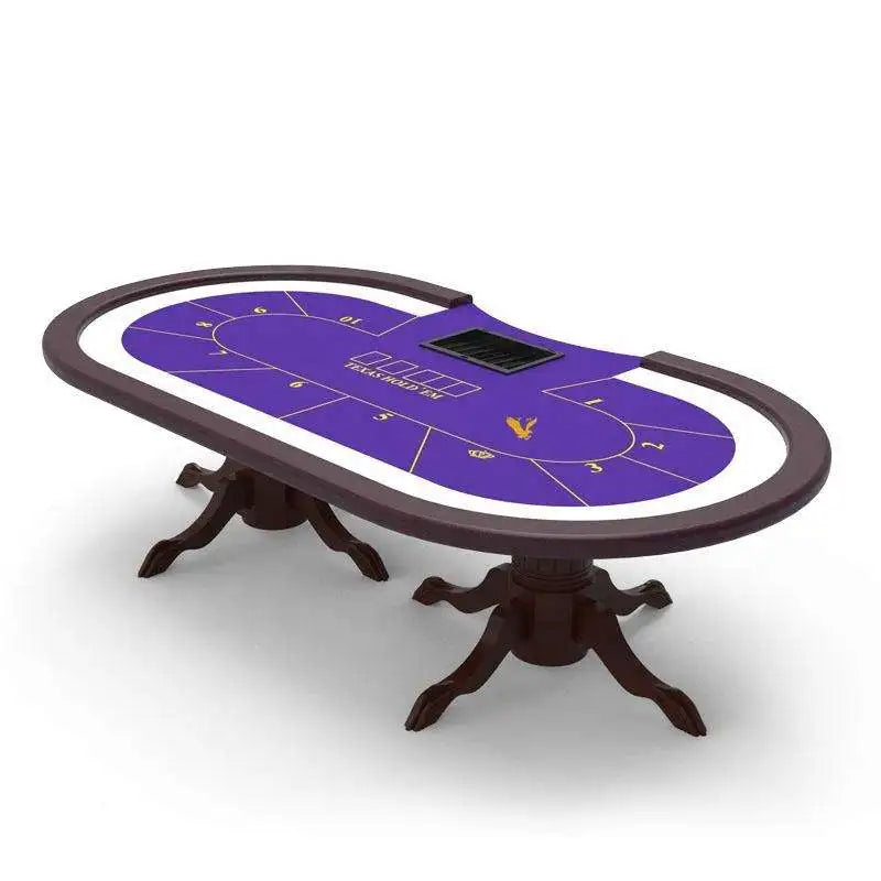 YH Casino Style Table De Poker Table  Customised Antique Gambling Texas Hold'em Poker Table