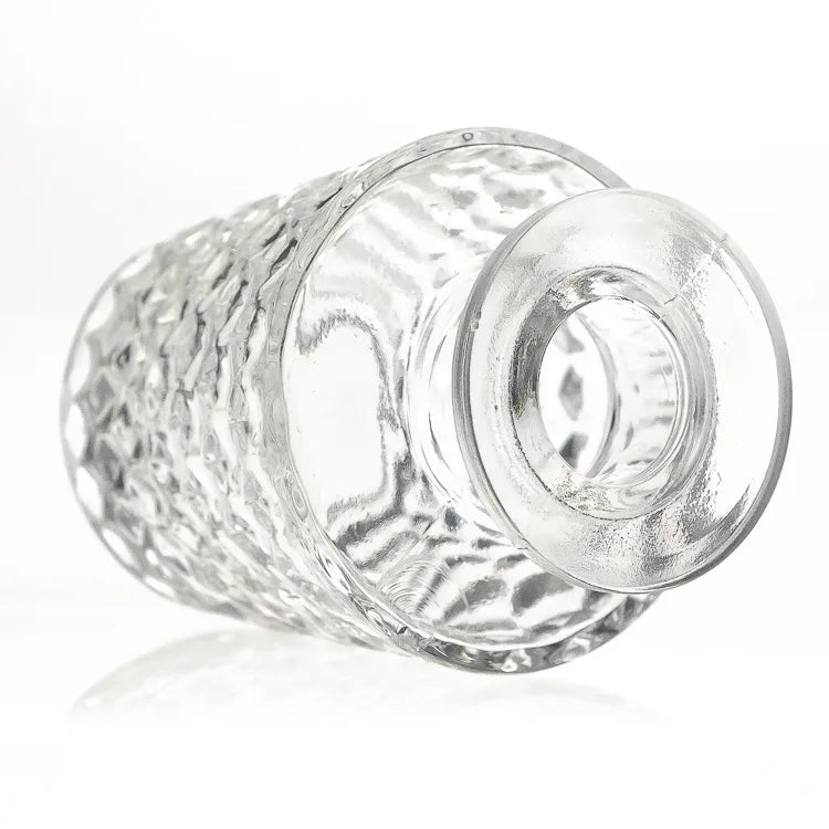 Custom New Design 15ml 30ml 50ml 60ml 100ml clear Frosted Flat square Empty Glass Bottle Perfumes Bottle