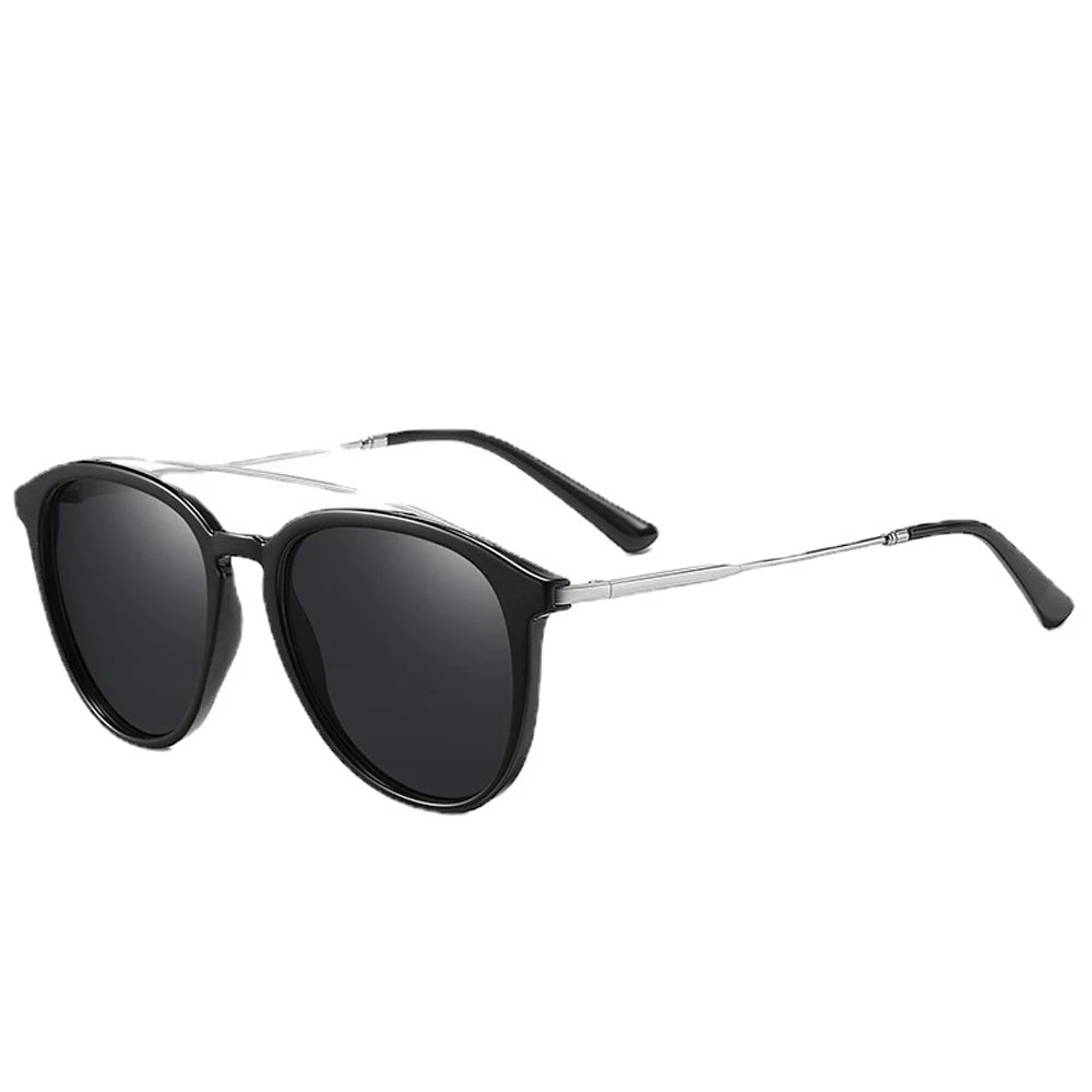 Polarized TR90 Custom logo OEM Fashion UV400 PC Frame Wholesale Plastic Sunglasses Sun Glasses