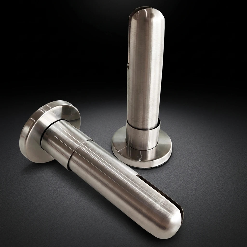 Hardware Stainless Steel 304 Toilet Cubicle Partition Supporting Legs for 18mm Phenolic Boards