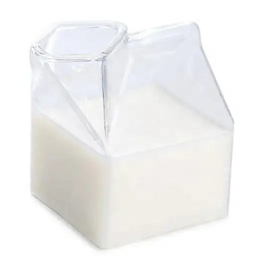 Creative Microwaveable Glass Drinkware Heat-Resistant and Nonslip for Breakfast for Milk Coffee and Other Beverages MegaBDM
