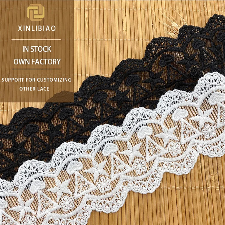 Mesh Lace Dress Edge Wedding Accessories Lace Accessories Star love Flower Water Soluble Mesh Lace