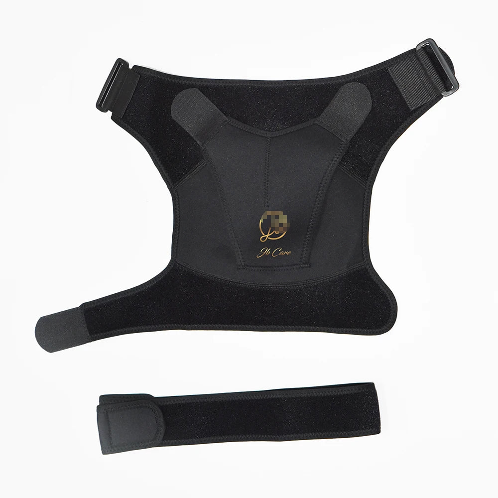 Double Shoulder Brace Stability Compression Wrap Shoulder Guard for Sports Safety