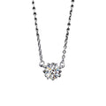 Exquisite Fine Fashion Moissanite Necklace for Women Six Prong Mosaic Atmospheric Pendant Necklace