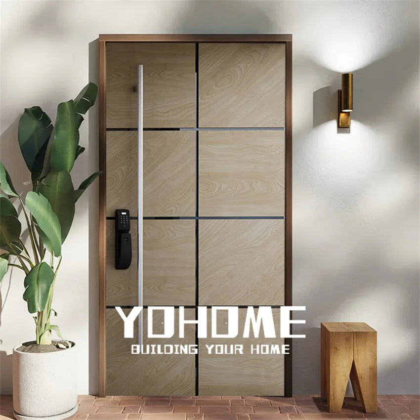 Main Entrance Wooden Door Design House Entrance Wooden Front Door for Houses Outdoor Home Front Doors