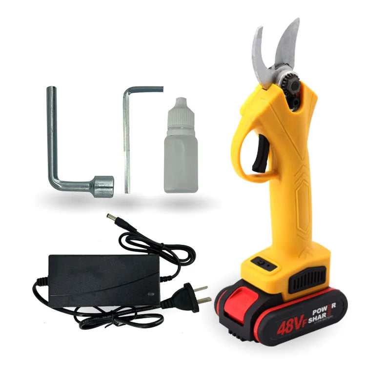 APS98 Rechargeable Lithium Battery Garden Tools Wireless Electric Pruning Shears Secateurs & Pruning Scissors