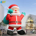 Hot Sale 26 Foot Giant Santa Claus Carrying for Christmas Advertising Giant Inflatable Christmas Santa Model