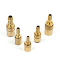 JS306 JS216 Custom Female to Female Circular Brass Hose Connector Male to Female