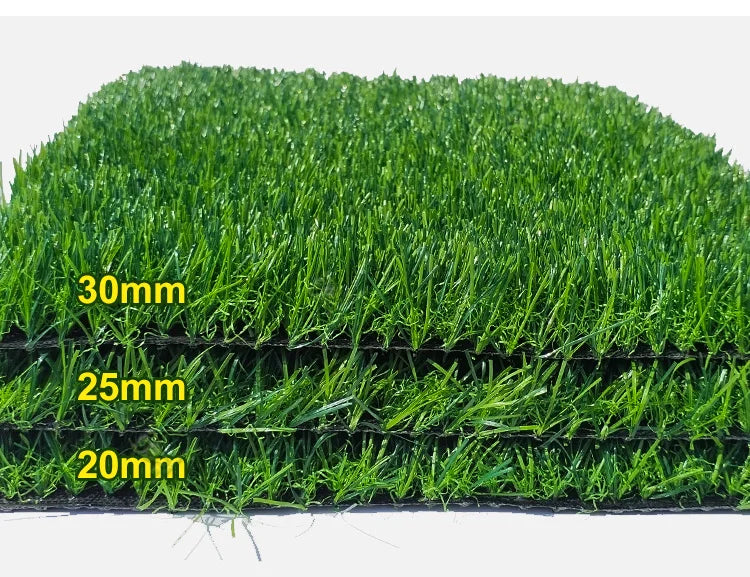 Play Ground Pet Garden Landscape Patio Artificial Turf Roll 30mm Realistic Fakegrass Synthetic Turf Thick Lawn Custom Size