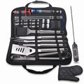 25 Pieces Barbecue Grill Tool Set Stainless Steel BBQ Grill Combination Set for Bbq Accessories