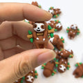 Fashion  BPA Free DIY Accessories 3D Silicone Focal Beads for Decoration Handmade Pen Making