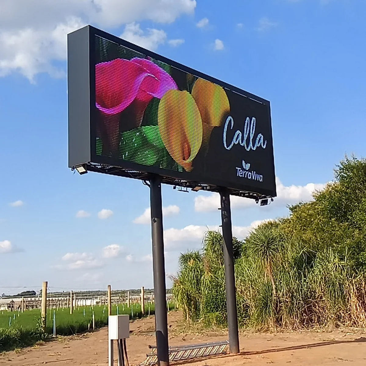 Outdoor Capacitive Advertising P5-P10 HDR10+ IP65 Waterproof Video Wall Display Screen Digital LED Module Cabinet Billboard Sign