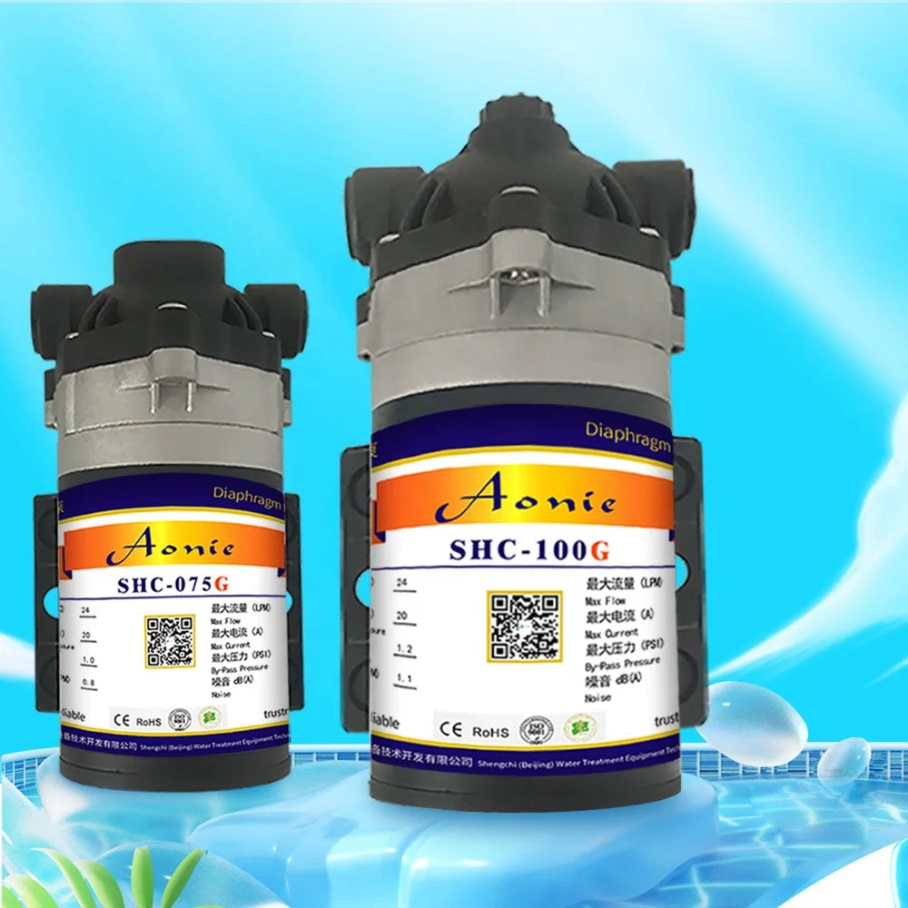 Hot Sale Household Ro Membrane Large Flow Water Purifier Booster Pump Self Priming Pump for Water Purifier