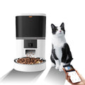Factory Wholesale 6L Auto Cat Food Dispenser Dog Smart Pet Feeder WiFi Automatic Pet Feeder With Camera