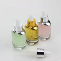 Low Moq 1 oz Essential Oil Glass Container Empty 30 ml Skin Care clear Dropper Bottle