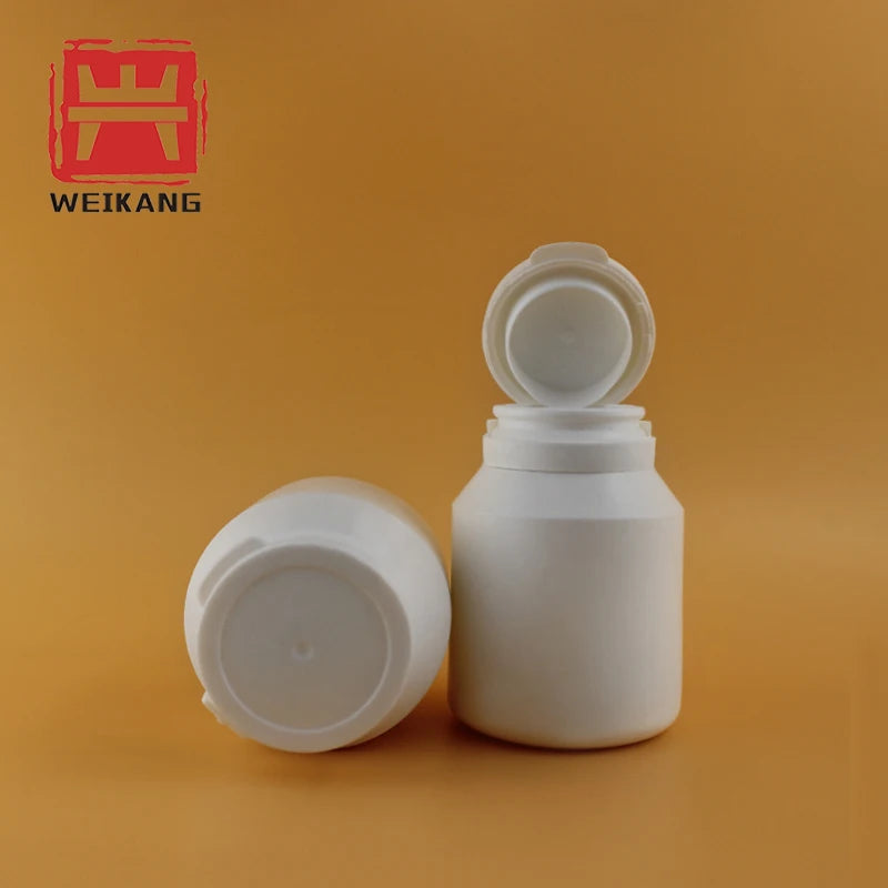 Food Grade 60ML Chewing Gum Plastic Bottle 100ml Plastic Container
