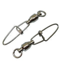 Strong Ball Bearing Snap Lock Fishing Tackle Terminal Swivel Fishing Connector