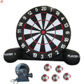 3M 10ft High Inflatable Soccer Dart Board Free Door Shipping Air Blow Football Darts Carnival Game Inflatable Castle Product