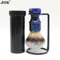 JDK 1PC Hot Resin Handle Shaving Brush Synthetic Hair Knot Foaming Brush