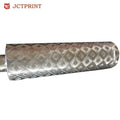 New JCT Steel Embossing Cylinder Fabric Rubber Carpet Sole Pattern Embossing Roller High Wear Printing Machinery Parts