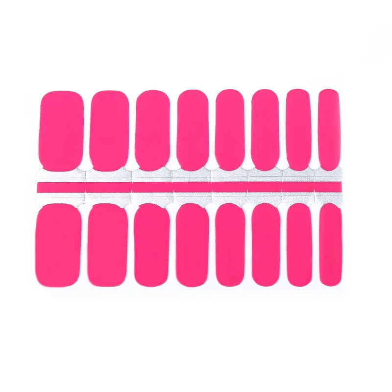 2026 Custom Design Nail Wraps Nail Polish Strips