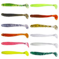 Hengjia Wholesale Fishing Lure 3D Eyes Shad Lure Soft Bait  Material Freshwater Saltwater Fish Lure