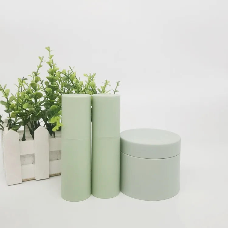 Free Sample Matte Green 30ml 50ml 100ml Empty Cosmetic Cream White Plastic Soft Tubes with Flip Top Custom Empty Eco Friendly