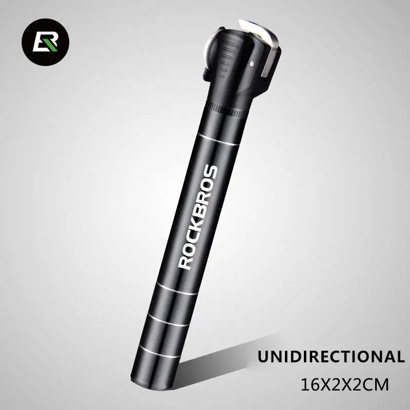 ROCKBROS Portable 100 Psi Bicycle Air Pump Unidirectional MINI Design