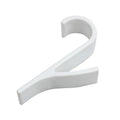 Kitchen Bathroom Hanger Clips Storage Racks White Heated Towel Radiator Rail Clothes Scarf Hanger Hooks Holder
