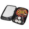 Huieson 3 Star Table Tennis Rackets Set 2 Rackets 3 Balls Pimples-in Rubber Quick Attacked Pingpong Rackets