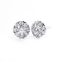 Elegant Women Wedding Earrings 925 Sterling Silver Earrings Cubic Zirconia Earrings for Women Engagement Gift