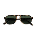 High-End Fashion Oversized Acetate Sunglasses for Men and Women with Transparent Frame and Polarized Lenses