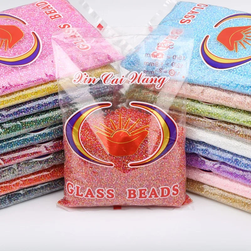Factory Direct Wholesale 2/3/4mm Glass Seed Beads for DIY Jewelry Making 150g/bag Mini Seed Beads
